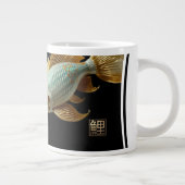 Jumbo Espresso/Porcelain Koi/Spezielle Tasse (Rechts)