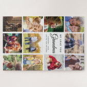 Jumbo Family Foto Collage Oma WE LIEBE Puzzle (Horizontal)