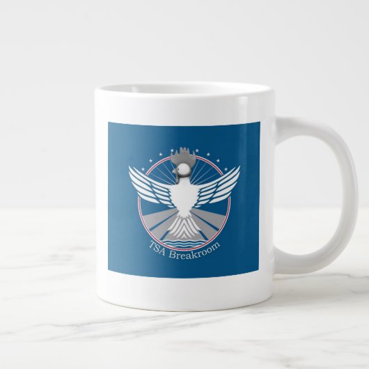 Jumbo-Flaggenlogo Tasse (Rechts)