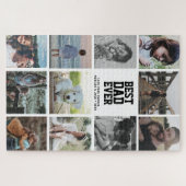 Jumbo Foto Collage Vatertag BEST VATER JE Puzzle (Horizontal)