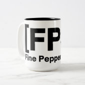 JUMBO FPS ZWEIFARBIGE TASSE (Vorderseite Links)