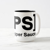 JUMBO FPS ZWEIFARBIGE TASSE (VorderseiteRechts)