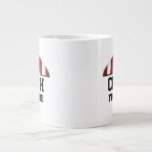 Jumbo für den personalisierten Fußballtrainer Jumbo-Tasse (Vorderseite)