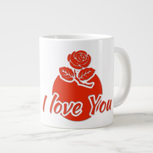 Jumbo-Geschenk-Tasse Jumbo-Tasse (Vorderseite Rechts)