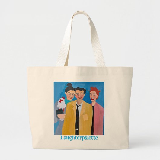 Jumbo Good Friends Tote Bag Stoffbeutel (Vorne)