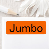 Jumbo Grocery Orange Tag (Insitu)