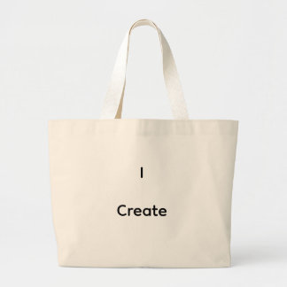 Jumbo Ich erstelle Tote Bag Stoffbeutel