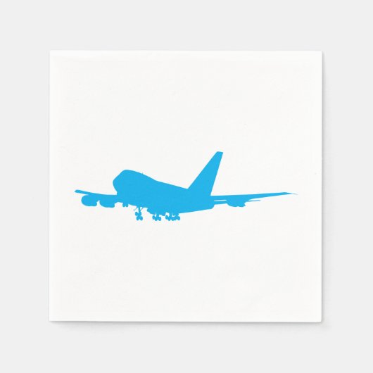 Jumbo Jet Design Napkins Serviette (Vorderseite)