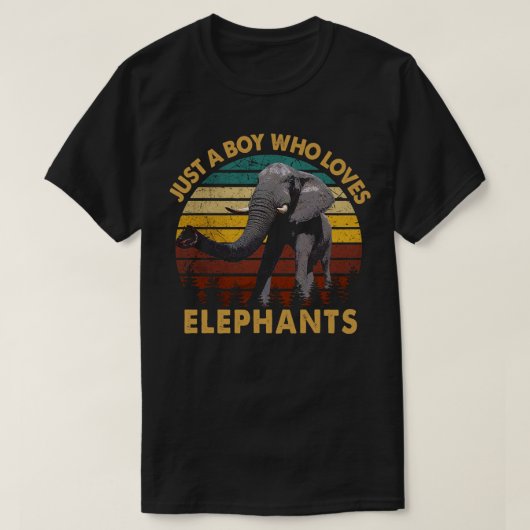 Jumbo Joy Elephant Dreams Trendy T-Shirt für Wildt (Design vorne)