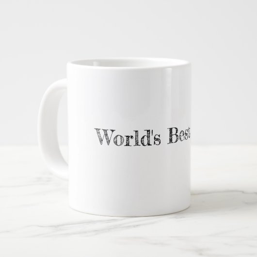 Jumbo-Kaffee-Tasse der besten Mama der Welt Jumbo-Tasse (Vorderseite Links)