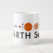 Jumbo-Kaffee-Tasse im Erdsektor Jumbo-Tasse (Vorderseite)