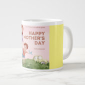 Jumbo Kaffee Tasse. Jumbo-Tasse (Vorderseite Rechts)