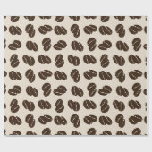 Jumbo-Kaffeebohnen-Streuung Geschenkpapier (Flach)