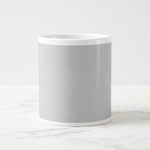 Jumbo-Kaffeetasse Graue minimalistischer Keramik Jumbo-Tasse