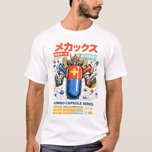 Jumbo-Kapsel-Krieger T-Shirt (Vorderseite)