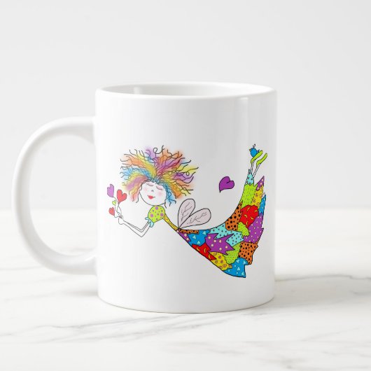 JUMBO Keramik-Feentasse Jumbo-Tasse (Links)