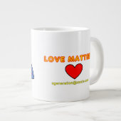 Jumbo-LIEBE-Tasse Jumbo-Tasse (Vorderseite Rechts)