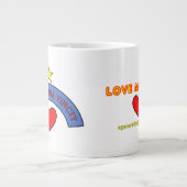 Jumbo-LIEBE-Tasse Jumbo-Tasse (Vorderseite)