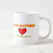 Jumbo-LIEBE-Tasse Jumbo-Tasse (Rechts)