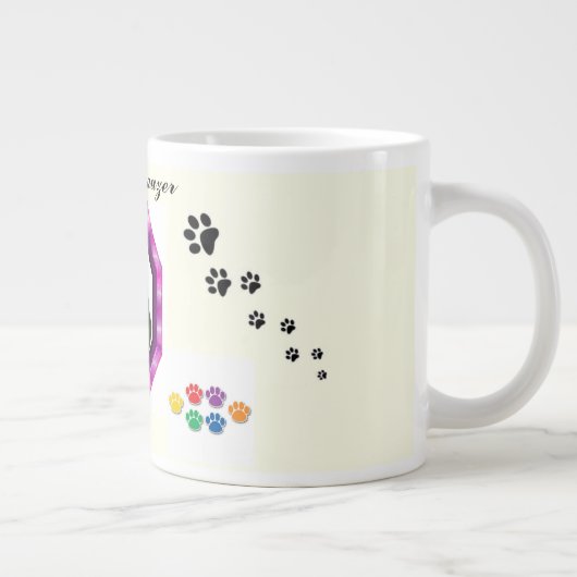 Jumbo Mini Schnauzer Tasse (Rechts)