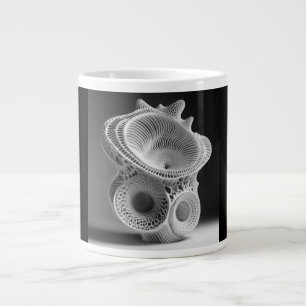 Jumbo-Mug, 20oz (Korallen-Schale-3) Jumbo-Tasse