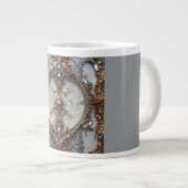 Jumbo-Mug, 20oz (Medallion-2) Jumbo-Tasse (Vorderseite Rechts)