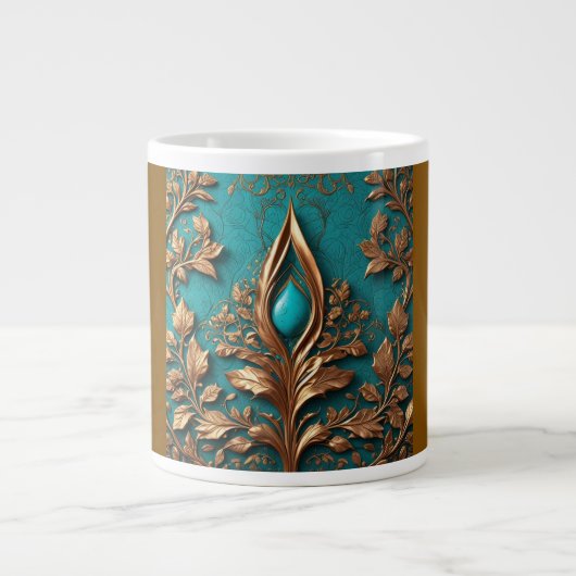Jumbo-Mug, 590ml (Elegance-5) Jumbo-Tasse (Vorderseite)