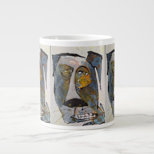 Jumbo-Mug definitiv bewachen Jumbo-Tasse (Vorderseite)