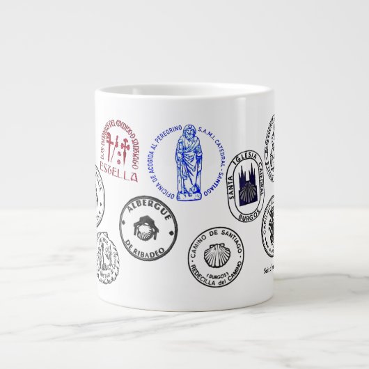 Jumbo-Mug Saint James Way Jumbo-Tasse (Vorderseite)