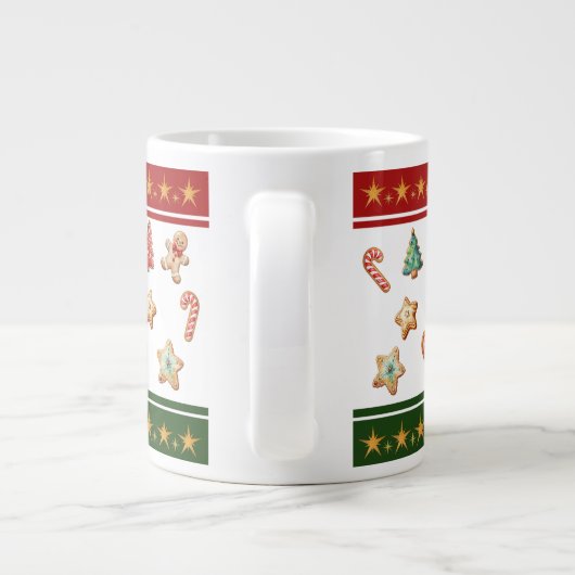 Jumbo Mug with Christmas Cookies Jumbo-Tasse (Rückseite)