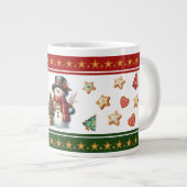 Jumbo Mug with Snowman and Christmas Cookies Jumbo-Tasse (Vorderseite Rechts)