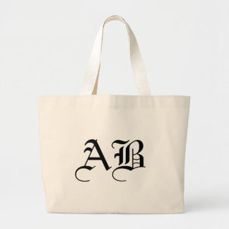 Jumbo Natural Tasche Monogram Template