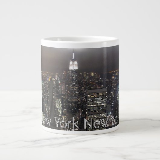 Jumbo New York Coffee Tasse NYC Personalisiert Cup (Vorderseite)