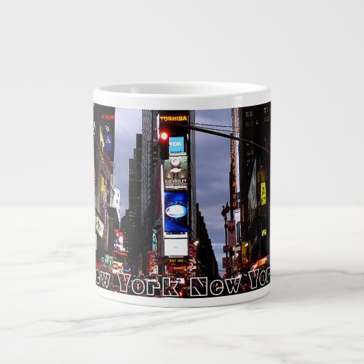 Jumbo New York Coffee Tasse NYC Personalisiert Cup (Vorderseite)
