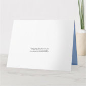 JUMBO Personalisierte Altersversorgung - Glückwuns Karte (Rückseite)