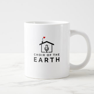 Jumbo-Pint-Chor des Earth-Logos Jumbo-Tasse