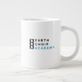 Jumbo Pint für das Logo der Earth Choir Academy Jumbo-Tasse (Rechts)