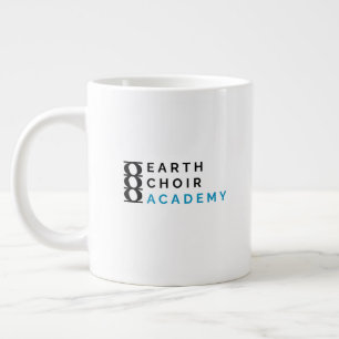 Jumbo Pint für das Logo der Earth Choir Academy Jumbo-Tasse
