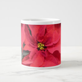 Jumbo Poinsettia Mug Jumbo-Tasse