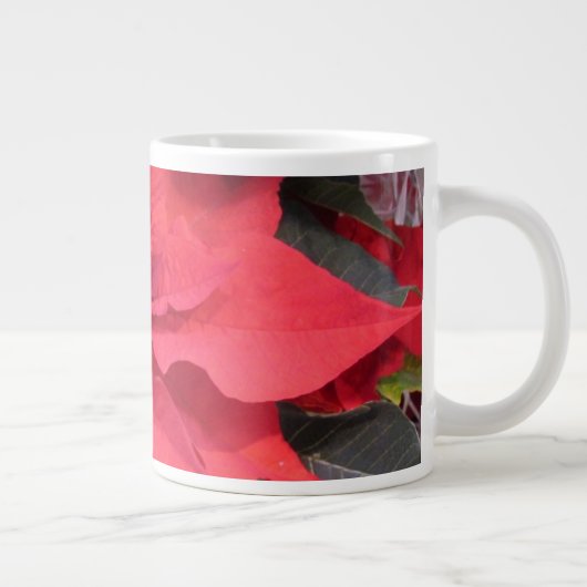 Jumbo Poinsettia Mug Jumbo-Tasse (Rechts)