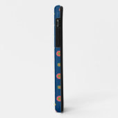 Jumbo Polka Dots Navy Blue iPhone 5/5s Xtreme Case (Hinten/Links)