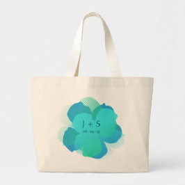 Jumbo Popflower Lagon Stoffbeutel
