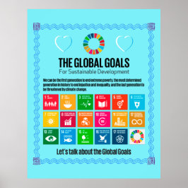 Jumbo Poster Klima-Kundgebung ESG-Konferenz Hinter