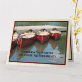 JUMBO Rentirement Herzlichen Glückwunsch von allen Karte (Gelbe Blume)