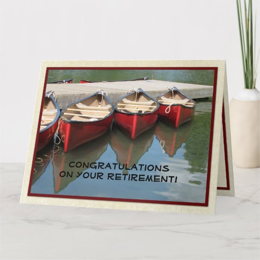 JUMBO Rentirement Herzlichen Glückwunsch von allen Karte (Vorderseite)