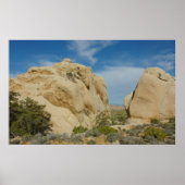 Jumbo Rocks im Joshua-Tree-Nationalpark Poster (Vorne)