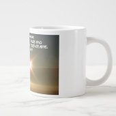 Jumbo Romantische Kaffee-Tasse mit ich Liebe Sie f Jumbo-Tasse (Rechts)