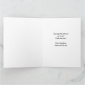 JUMBO-Ruhestand gratuliert allen von uns Karte (Innenseite)