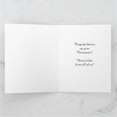 JUMBO Ruhestand Herzlichen Glückwunsch von uns all Karte (Innenseite)