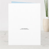 JUMBO Ruhestand Herzlichen Glückwunsch von uns all Karte (Rückseite)